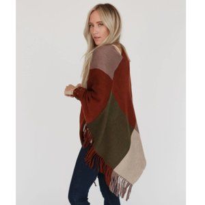 Perfect Fall Fringe Kimono